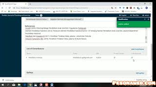 Cara Upload Article Tanpa Review melalui Quick Submit di OJS 3