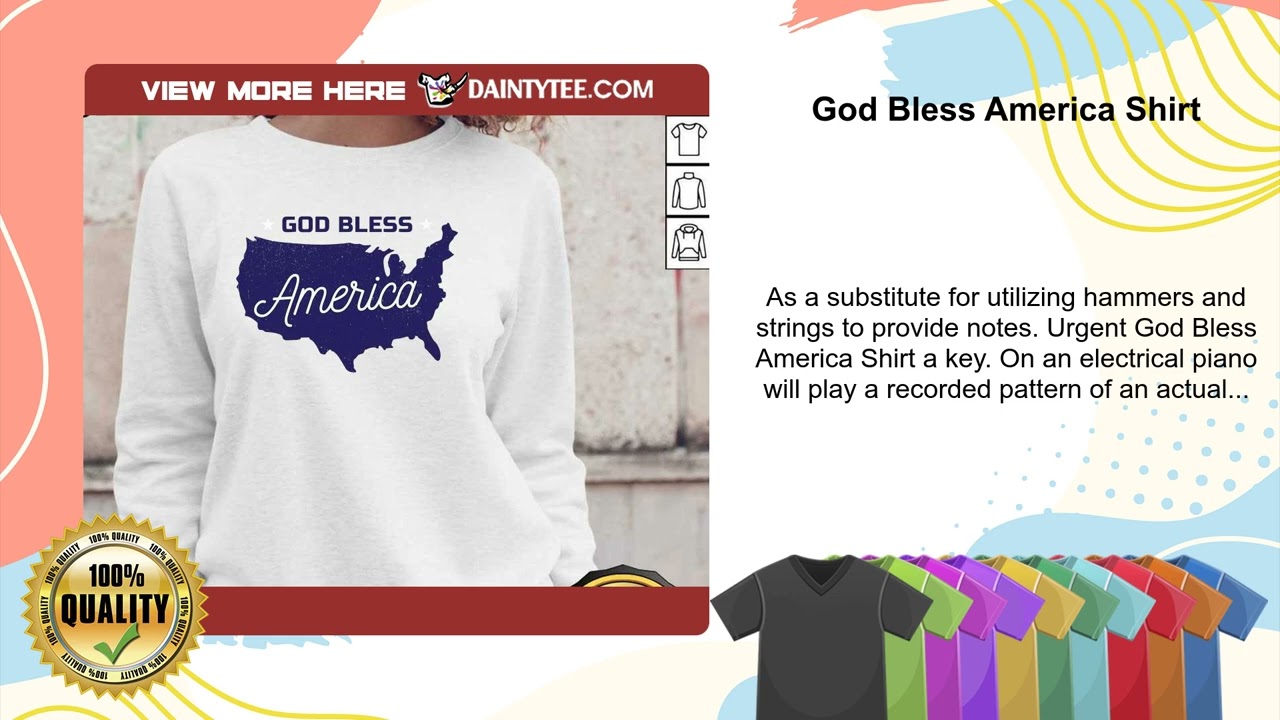 God Bless America Shirt