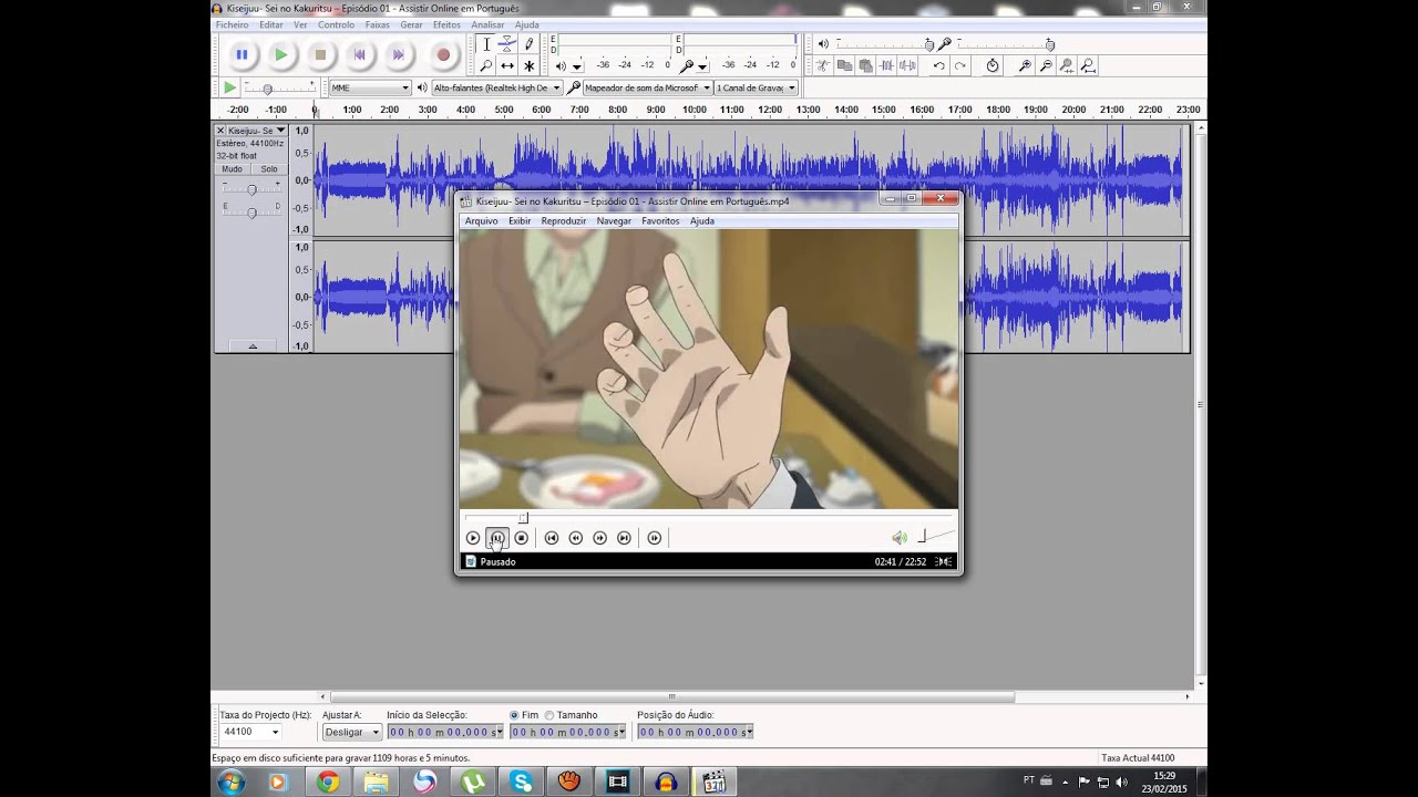 Como fazer dublagem Semi-profissional ep 1 retirando falas