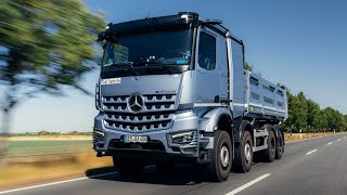 New 2026 Mercedes eArocs 400 Kipper - Test Driving