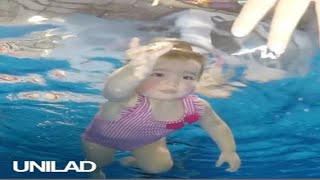 Children Take Swimming Survival Lessons || UNILAD by UNILAD 176 views 4 years ago 1 minute, 23 seconds