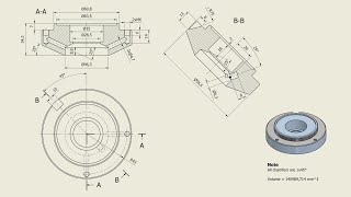 Tutorial Inventor - 530 SHOCK ABSORBER HEAD