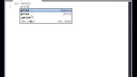 [01] Python Tutorials - Hello World
