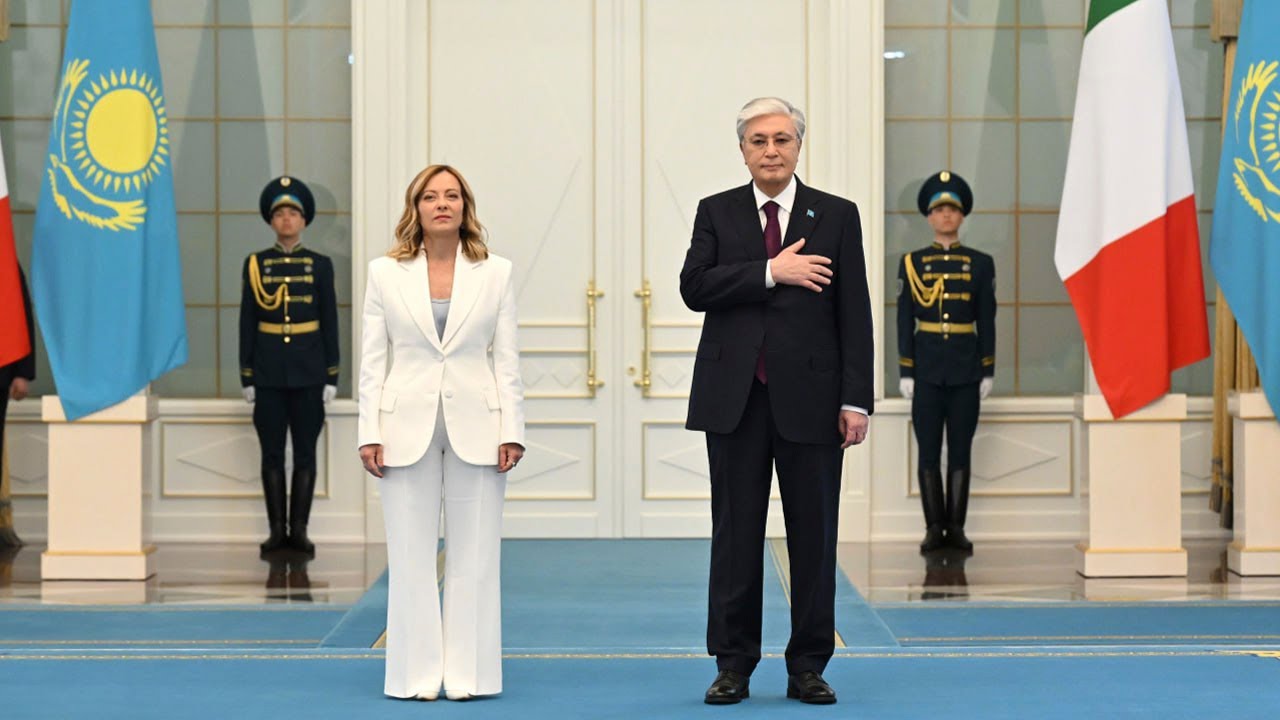 Премьер-министр Италии Джорджа Мелони прибыла в Акорду