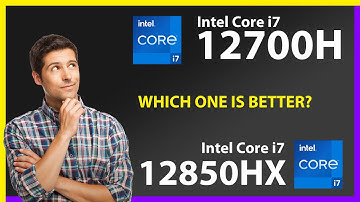 INTEL Core i7 12700H vs INTEL Core i7 12850HX Technical Comparison