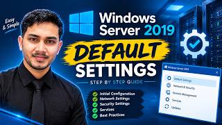 Information Windows Server 2019 Initial Configuration & Default Settings | Bangla Tutorial Update
