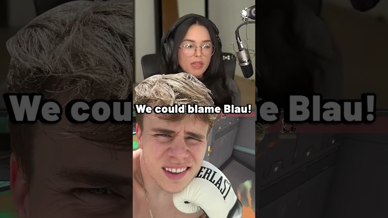 Valkyrae blames Blaustoise