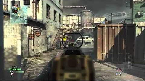 Gamebattles with Huhggie...Mw3 3v3 SnD Gameplay/Commentary (Ep. 1)