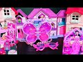 4 18 Minutes Satisfying With Unboxing Barbie Princess Kitchen Refrigerator Play Set Review Toys