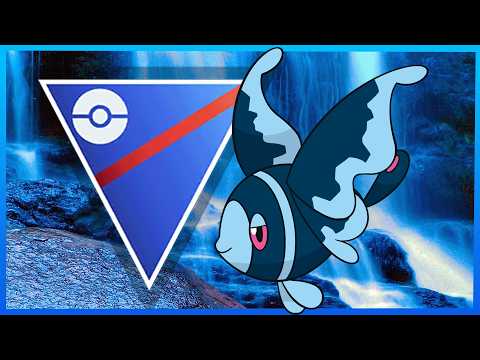 There is a LUMINEON on my Screen!! Waterfall Buff!! | Pokémon GO Battle League