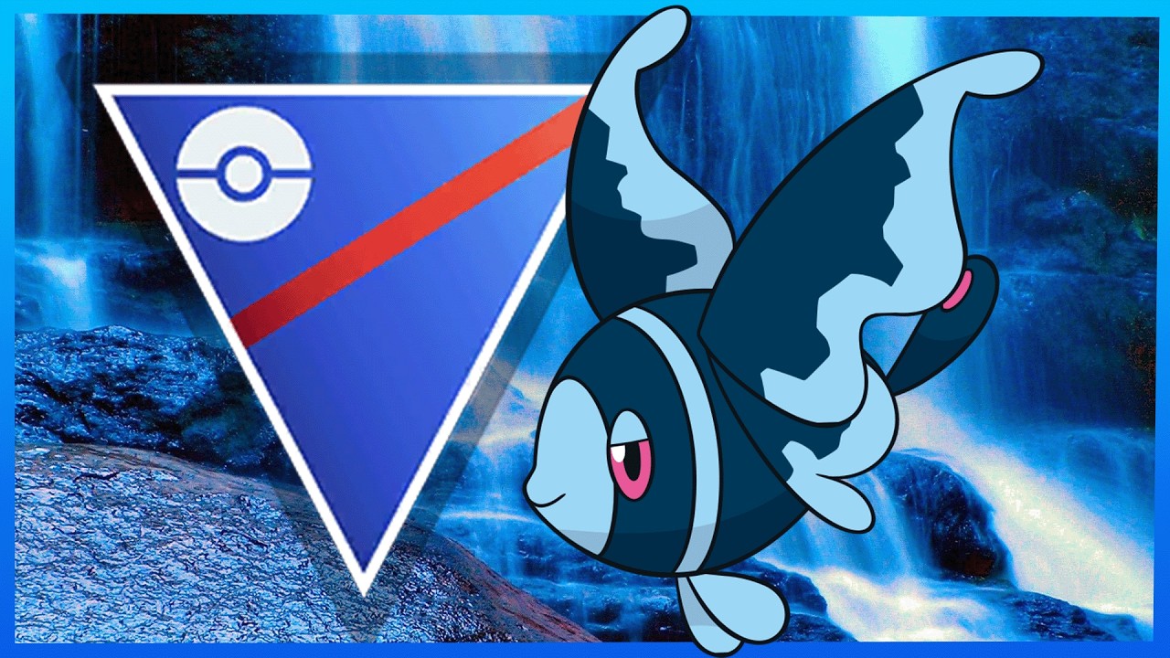 There is a LUMINEON on my Screen!! Waterfall Buff!! | Pokémon GO Battle League