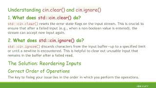 Celebrity Understanding cin.ignore in C+ + : Fixing the Input Loop Issue Wealth