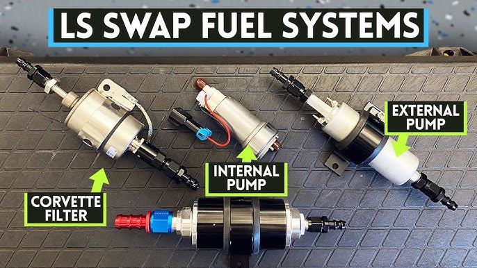 CPP Complete EFI Fuel Line Kit for LS Swaps 