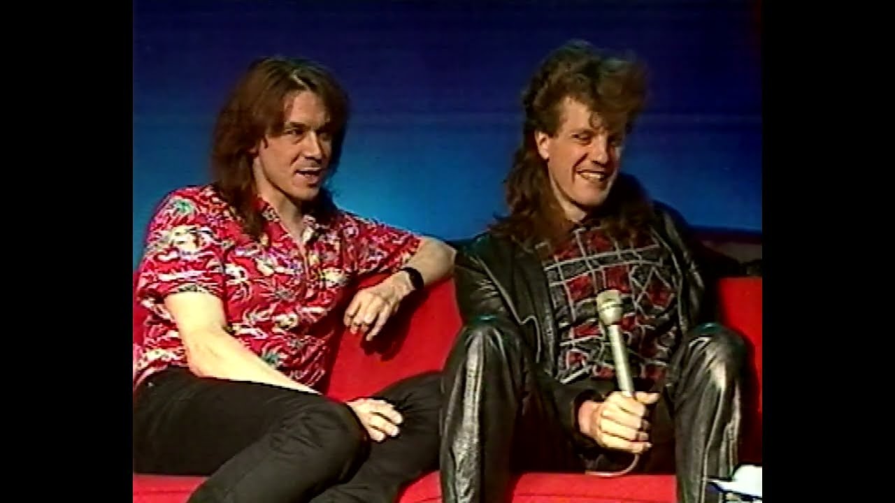 The Comsat Angels - I'm Falling Promo & Interview Peter Powell, Sky TV September 1985