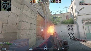 CS2: ACE. MAG 7 shotgun kills. 5 headshot