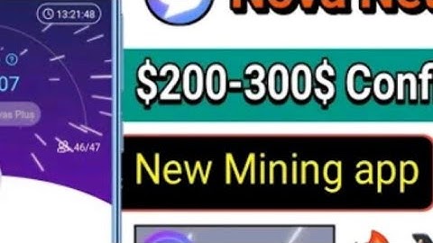Nova Network Mining// $200-300$ Confirm profit🥰🔥