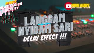VIRALL LANGGAM NYIDAM SARI.delay effect hiqh quality