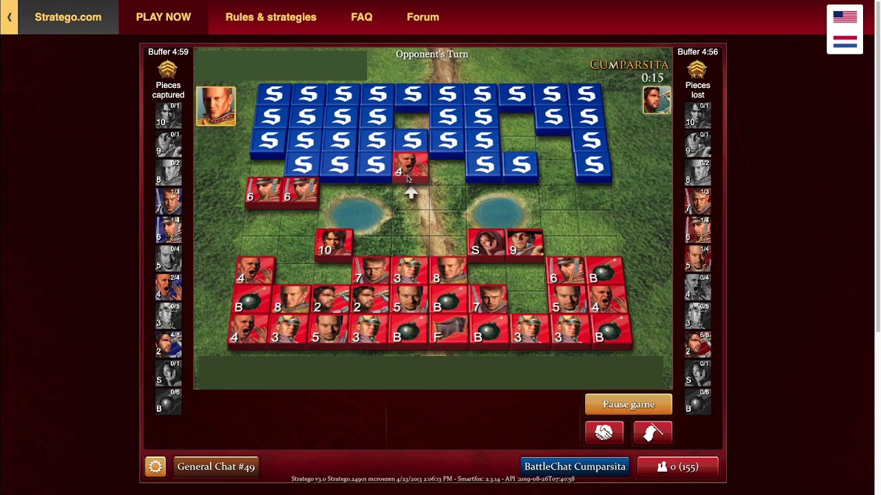 Stratego - How To Beat Low Level Players #4