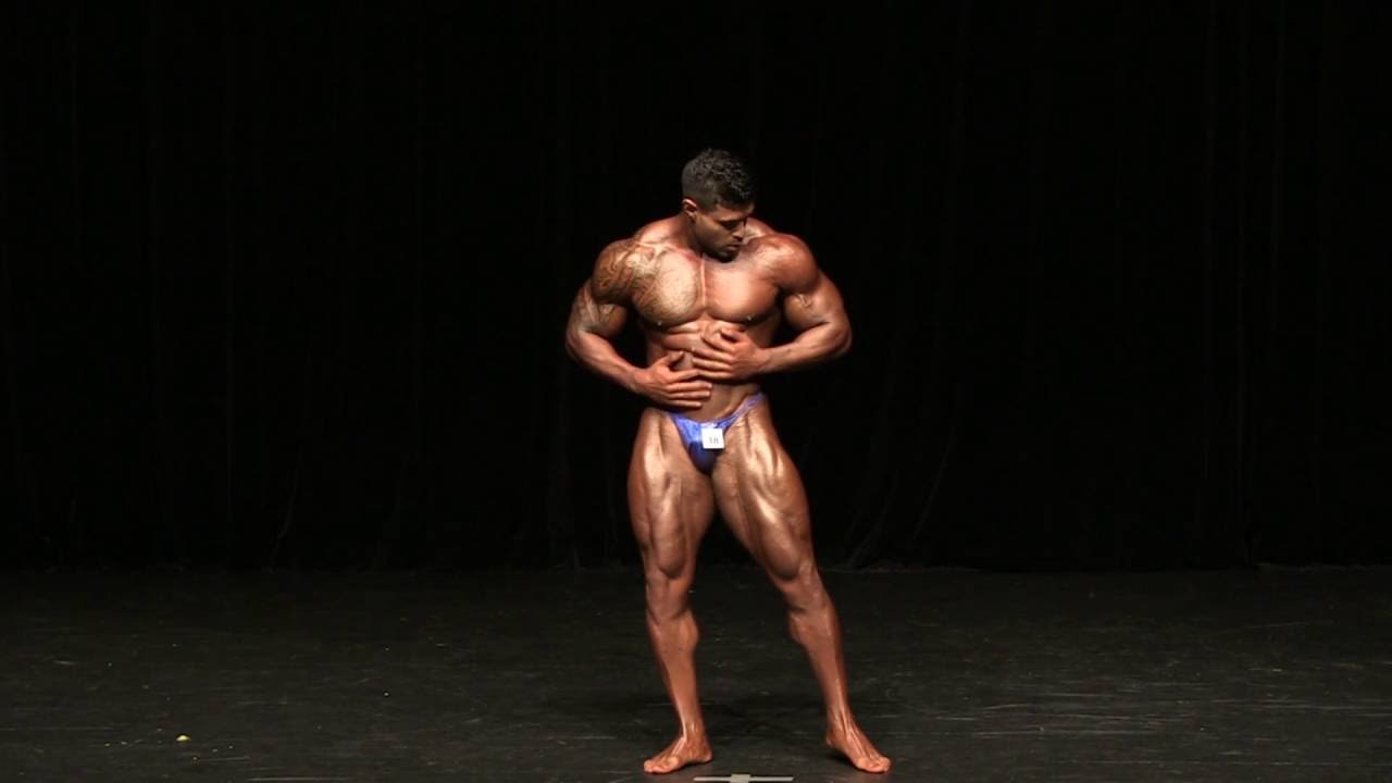 Grant Pieterse - 2016 NABBA/WFF Christchurch Grand Prix - Best Male Posing Routine
