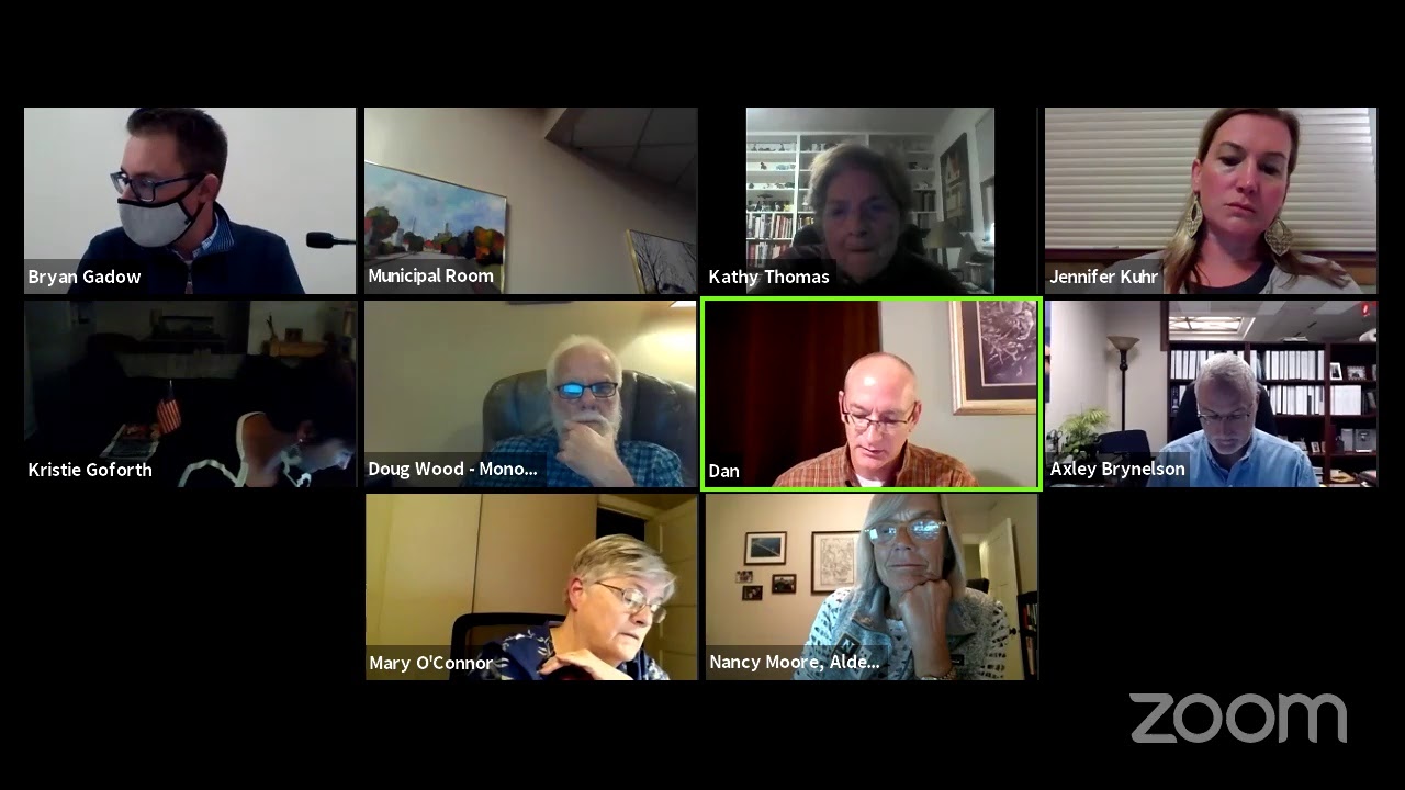 Monona City Council Meeting September 8th 2020 YouTube