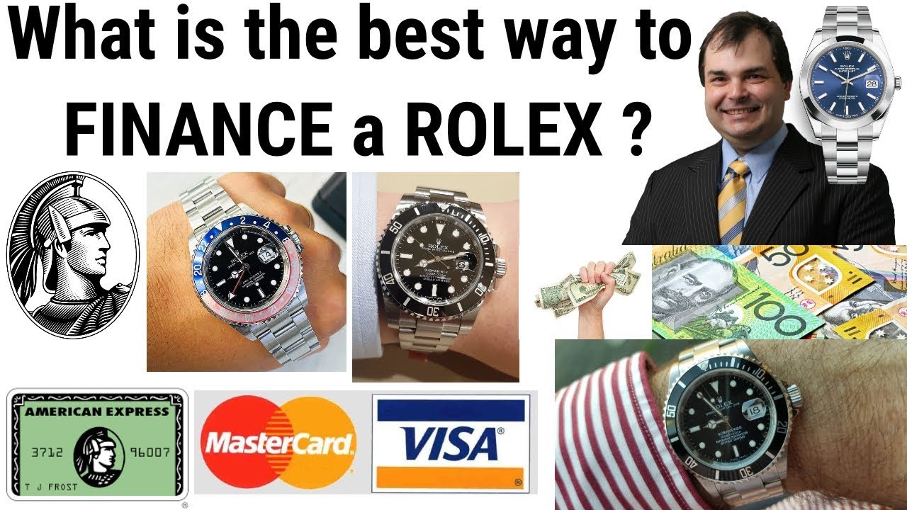 rolex watch finance deals