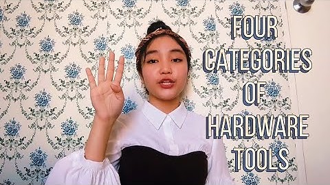 Hardware Tools (Categories and Functions) - Performance ICT Grade 9