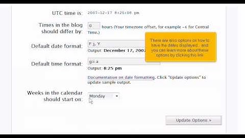 WebHosting Break Presents: How to Change Your Options In WordPress