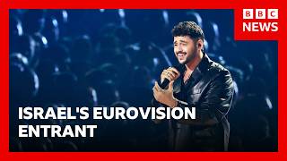 Israel's Eurovision entry 'shocked' by protests during semi-final show | BBC News