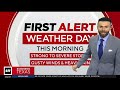 Storms moving through North Texas Friday morning, with strong winds and flooding possible