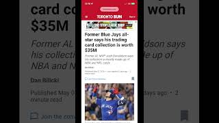I Have A Big “Card Collection” States Josh Donaldson Podcast with John Elway 35 Million &amp; Counting