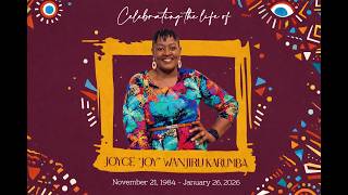 LIVE: Honoring the life and legacy of DJ Krowbar's wife, Joyce “Joy” Wanjiru Karumba.