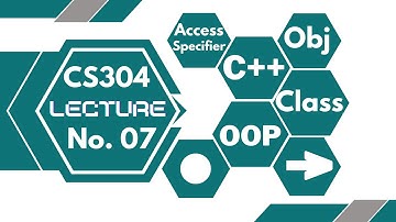 7.CS304 Lecture no 7 Object Oriented Programming Language OOP