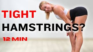 Your Hamstrings Are Tight. Try This 12-Minute Follow Along Routine | Improve Hamstring  Flexibility
