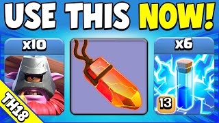 Throwers Life Gem Best Legend League Army For 3 Stars Th18 Attack Strategy Clash Of Clans