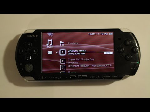 نحوه قرار دادن موسیقی در PSP (آموزش آسان)