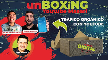 📦 🚨  YOUTUBE MASARI FUNCIONA - UNBOXING YOUTUBE MASARI POR DENTRO