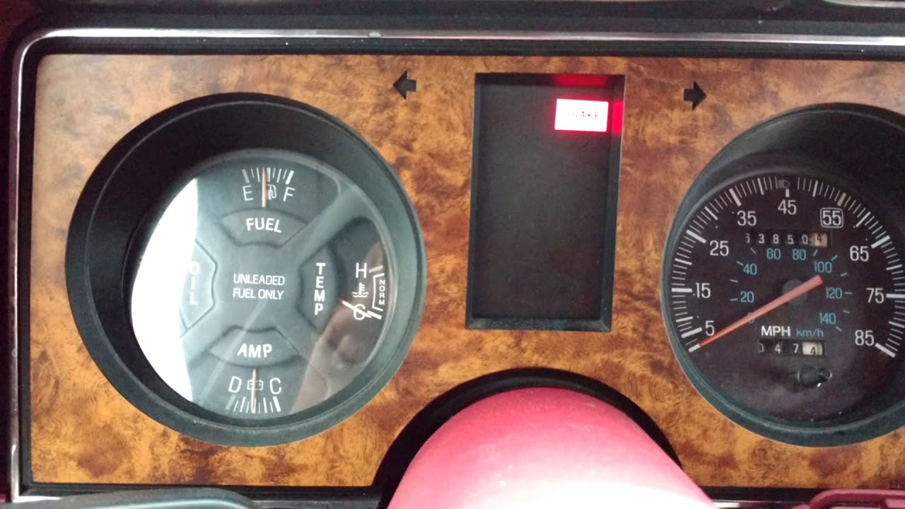 8388 Ford Ranger Tachometer RPM Tach Bronco II 84 85 86 87 Bronco 2