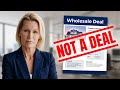 Why Wholesale Deals Fail: The Real Reasons Revealed
