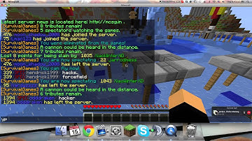 XiaoWinterXD Using Bow Aimbot , Sprint hacks , Forcefield , Aimbot On MCSG AU