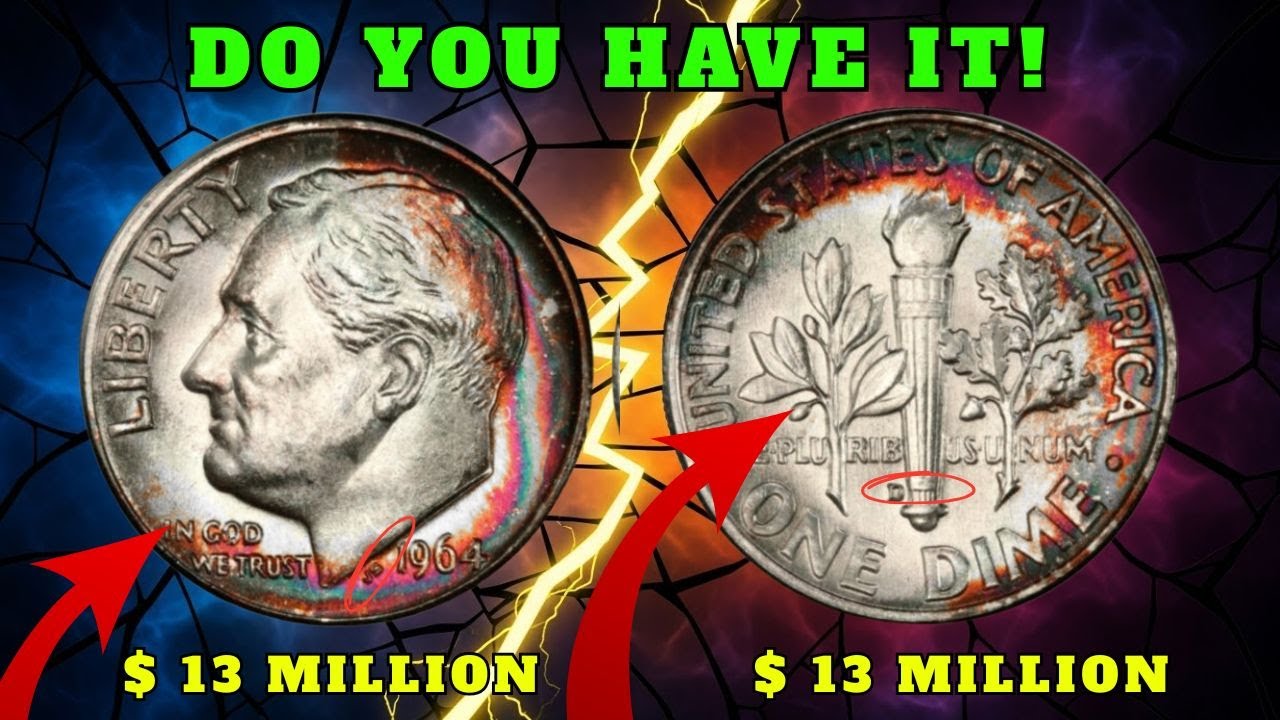 Top 5 Ultra One Dime Coins Most Valuable Roosevelt One Dime worth money!Coins worth pennies
