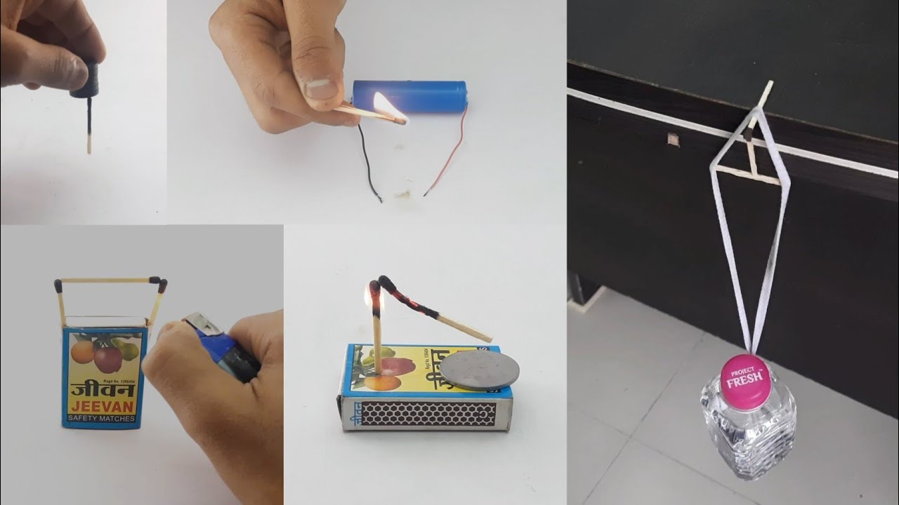 5 Awesome Tricks with MatchSticks