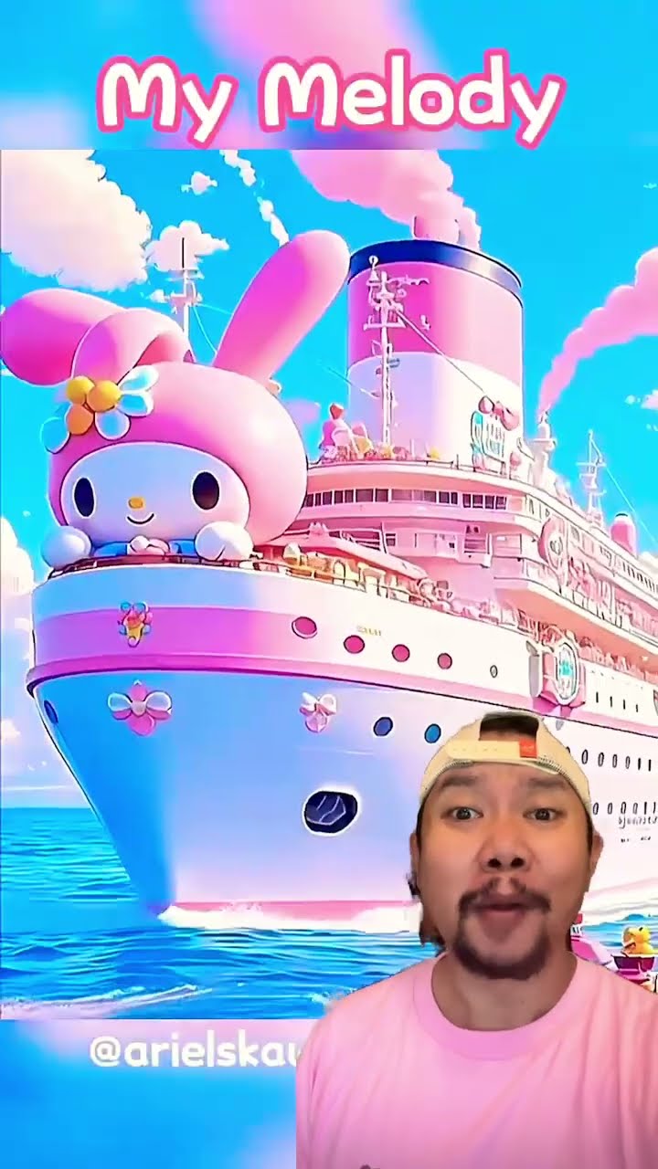 KAPAL SANRIO DATANG!!!?? #cute #sanrio