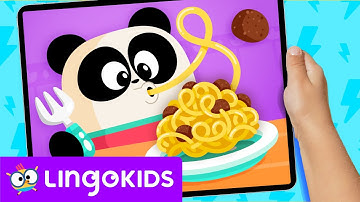 Meal Time! 🍝😋 HOUSEHOLD CHORES for Kids 🏠 | Lingokids Activities