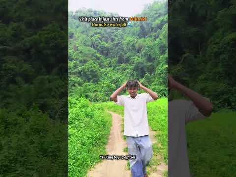 Hurnatso waterfall 🌊 #waterfall #shorts #kingboy17official #friends #college #foryou #viralvideo