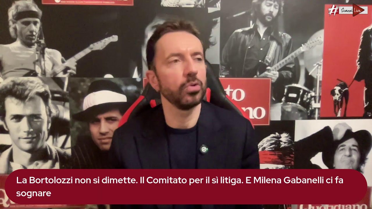 La Bortolozzi non si dimette. Il Comitato per il sì litiga. E Milena Gabanelli ci fa sognare