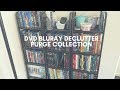 DVD BLURAY DECLUTTER, PURGE, AND COLLECTION!