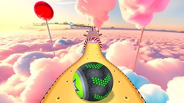 🛡️ Going Balls Impossible Speedrun Challenge!🔥Top Tiktok Gameplay iOS,Android Satisfying Mobile Game