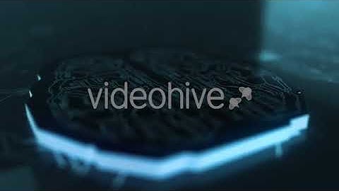 Digital Brain Artificial Intelligence Network Connection 02