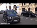 Путин В.В. и его новые автомобили Аурус. Vladimir Putin and his new Aurus cars at close range.