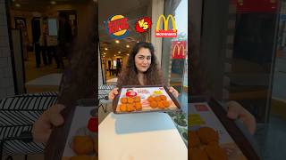 ?Newly Launched BURGER KING CHICKEN nuggets vs. McDonald’s Nuggets thakursisters foodchallenge